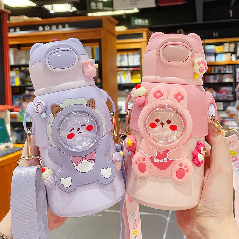 Bear Canister - Botella de Agua Infantil Aislada de