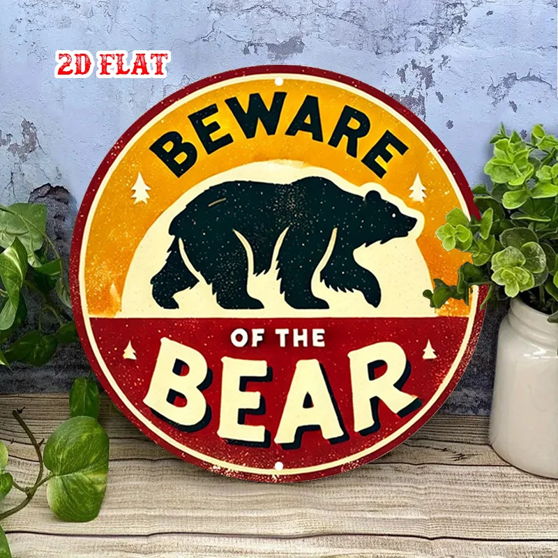Outdoor Und Camping - Cuidado con el Oso - Arte
