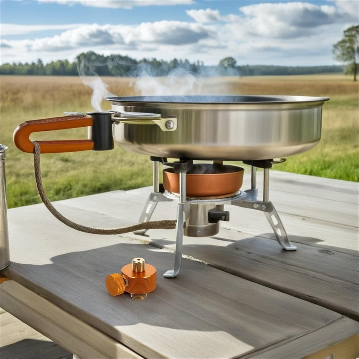 Outdoor Und Camping - Adaptador de Gas para Camping con