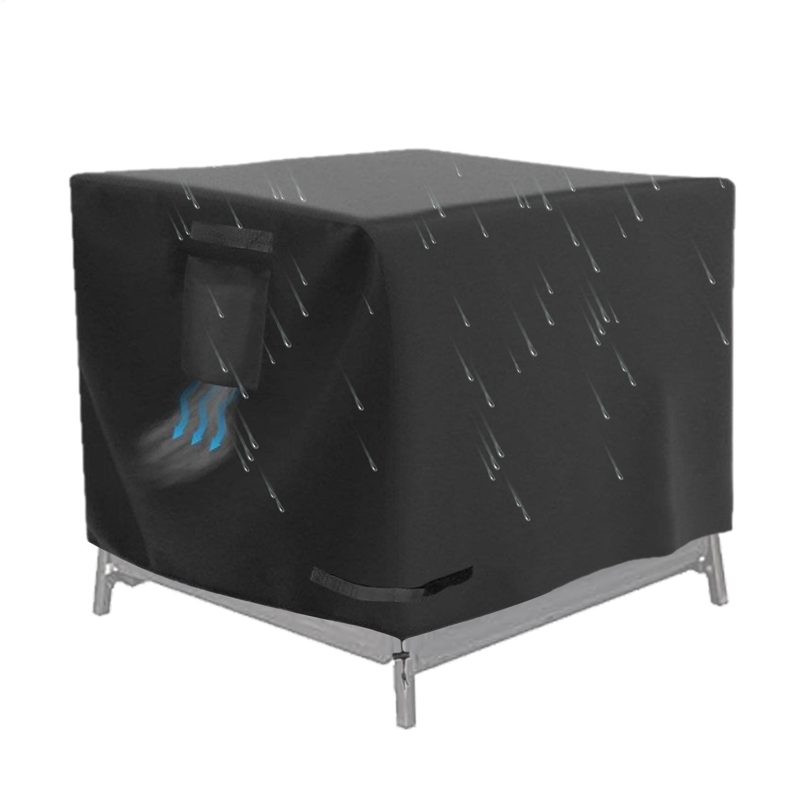 Outdoor Camping Table - Cubierta para fogones cuadrada, protector impermeable