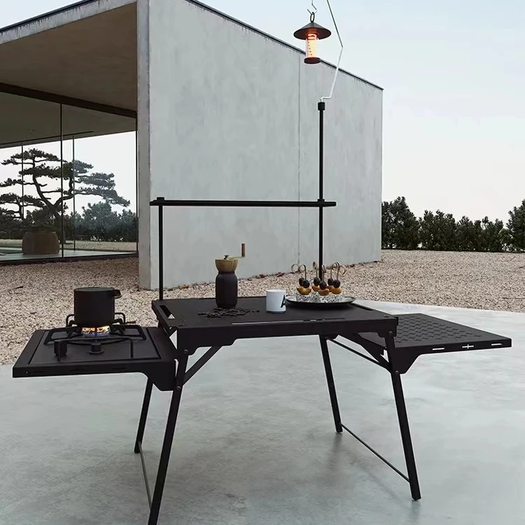 Outdoor Camping Warehouse - Mesa de Cocina Portátil de Aluminio