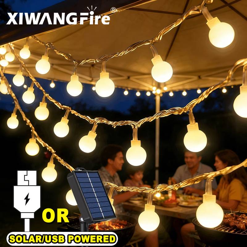 Guirnalda de Luces Solares/USB - Camping Lantern reseña y precio