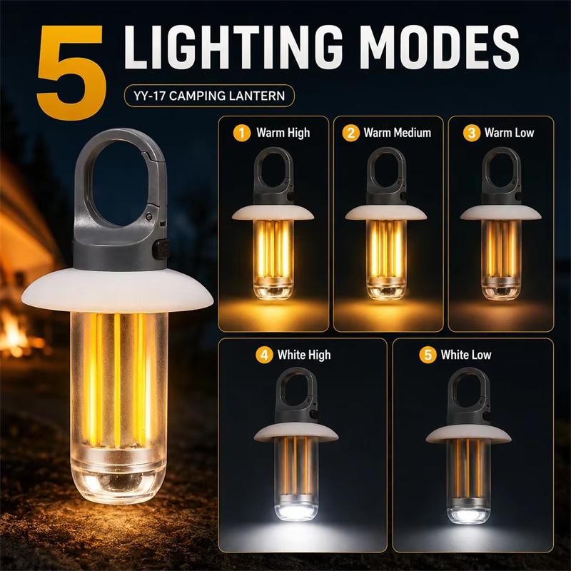 Linterna portátil de tamaño re - Camping Lantern reseña y precio