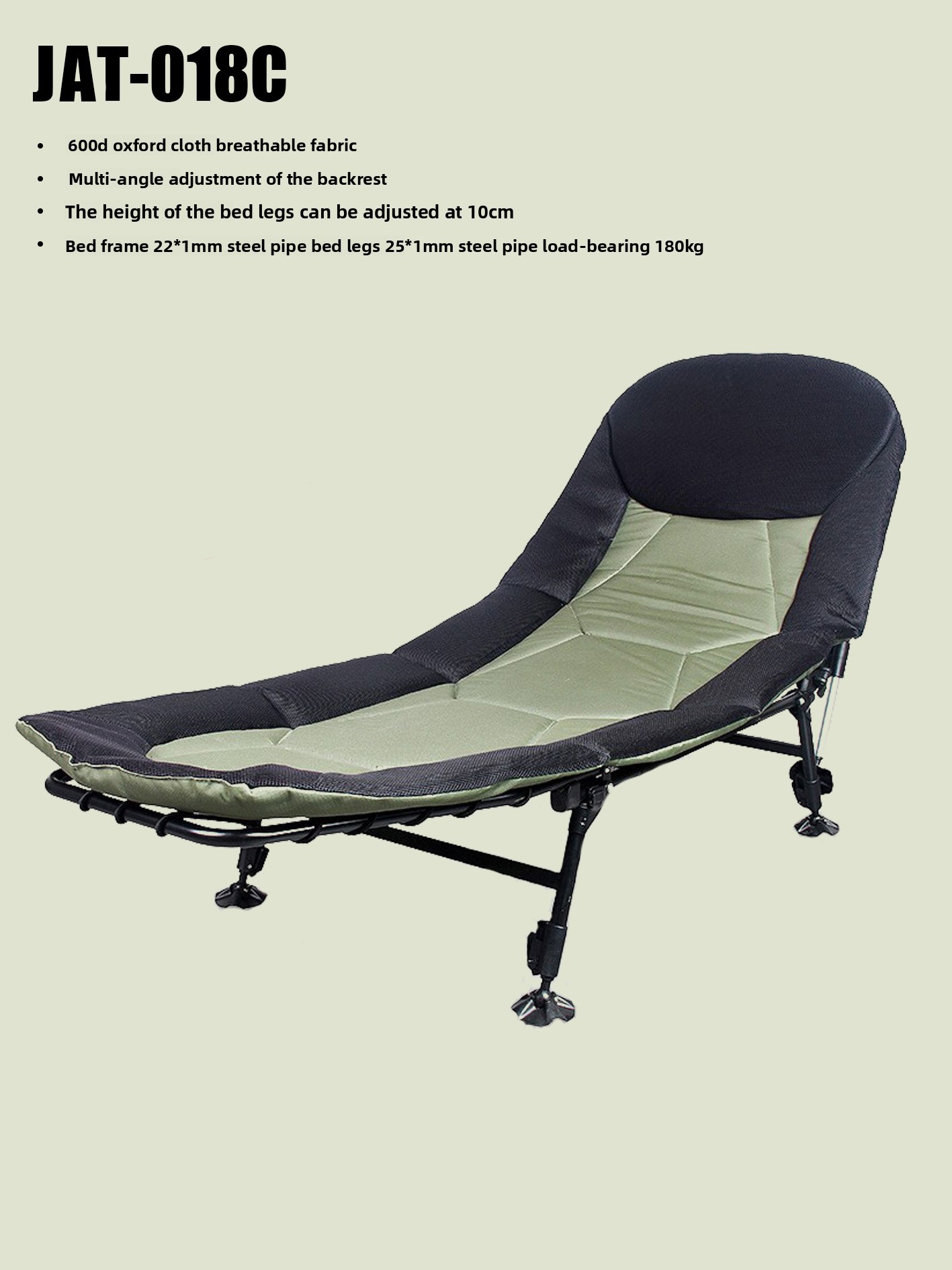 Cama Plegable Ancha y Reforzad - Outdoor Camping Beds For Sale reseña y precio