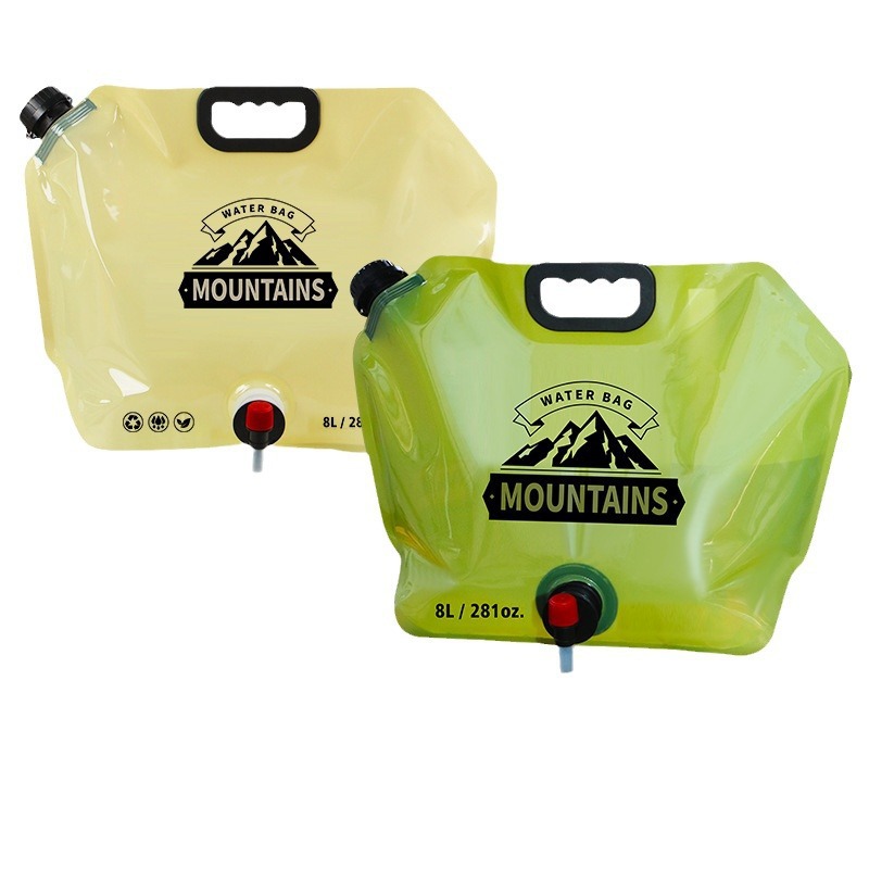 Bolsa de agua portátil de 8 li - Outdoor Camping Water Jug reseña y precio