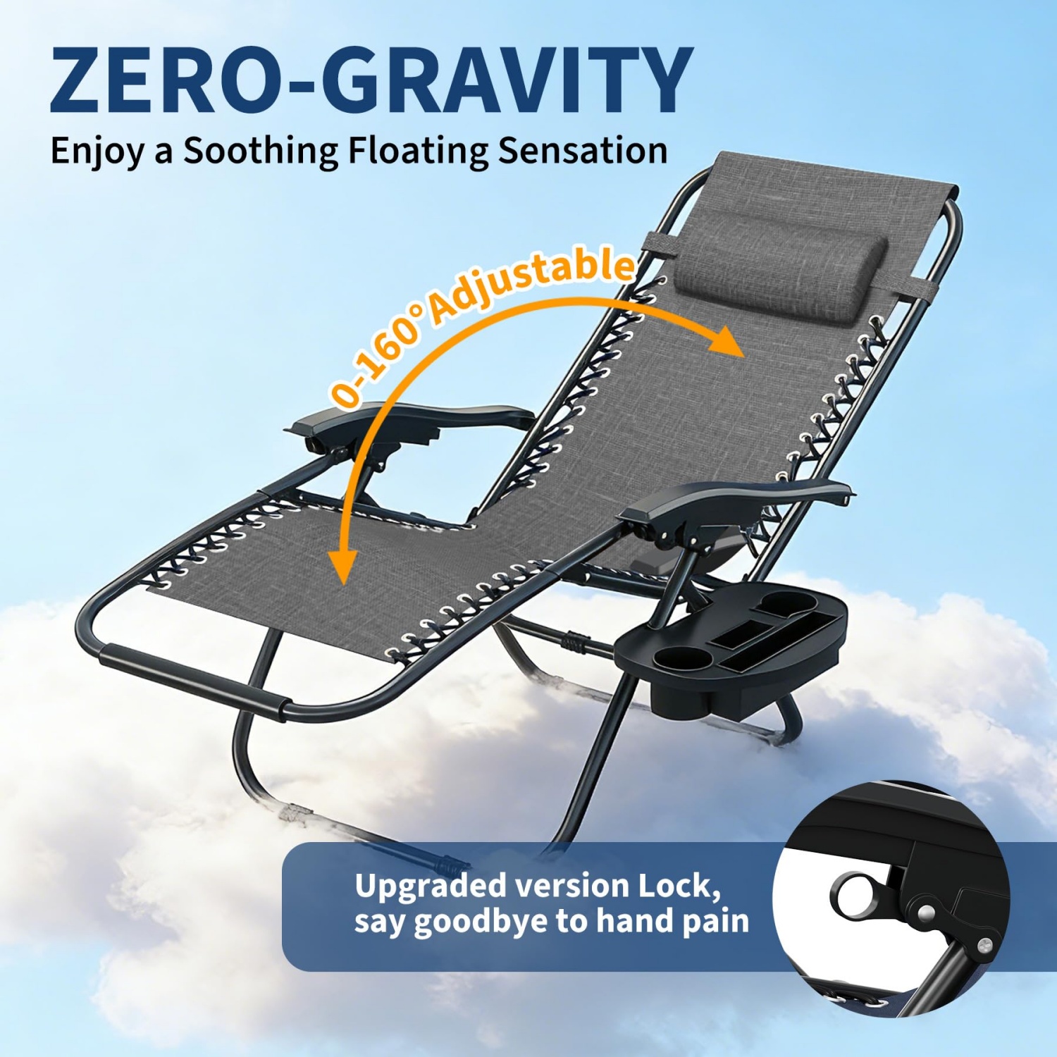 Paquete de 2 sillas Zero Gravi - Outdoor Camping Decke reseña y precio