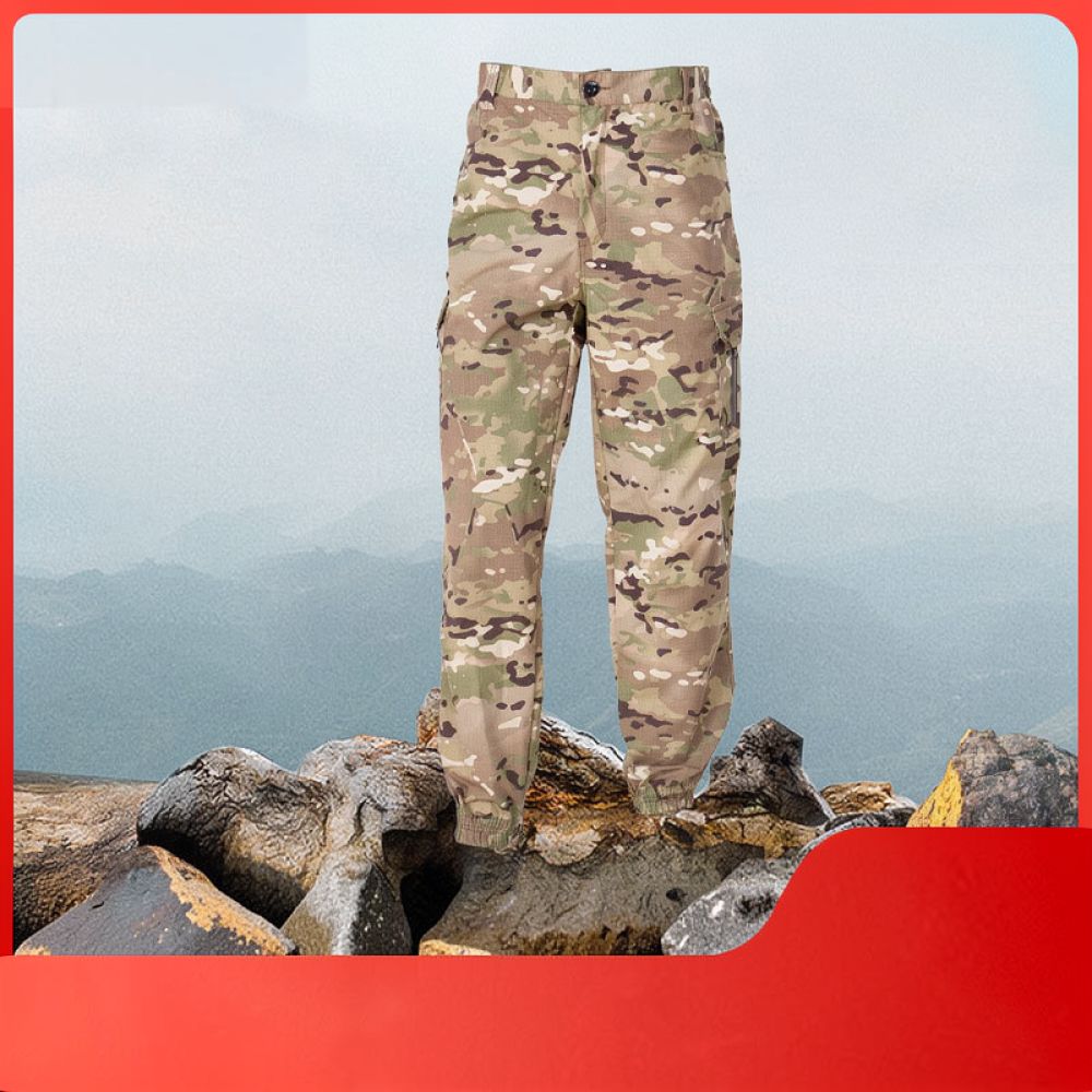 Pantalones tácticos de camufla - Camping Outdoor Clothing reseña y precio