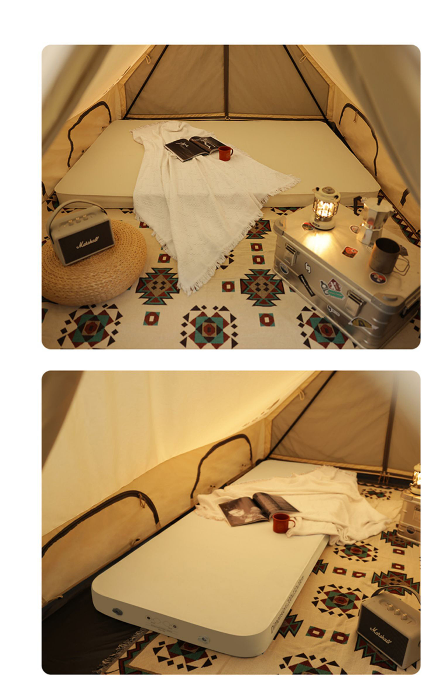 Colchón Inflable para Dormir,  - Outdoor Camping Beds For Sale reseña y precio