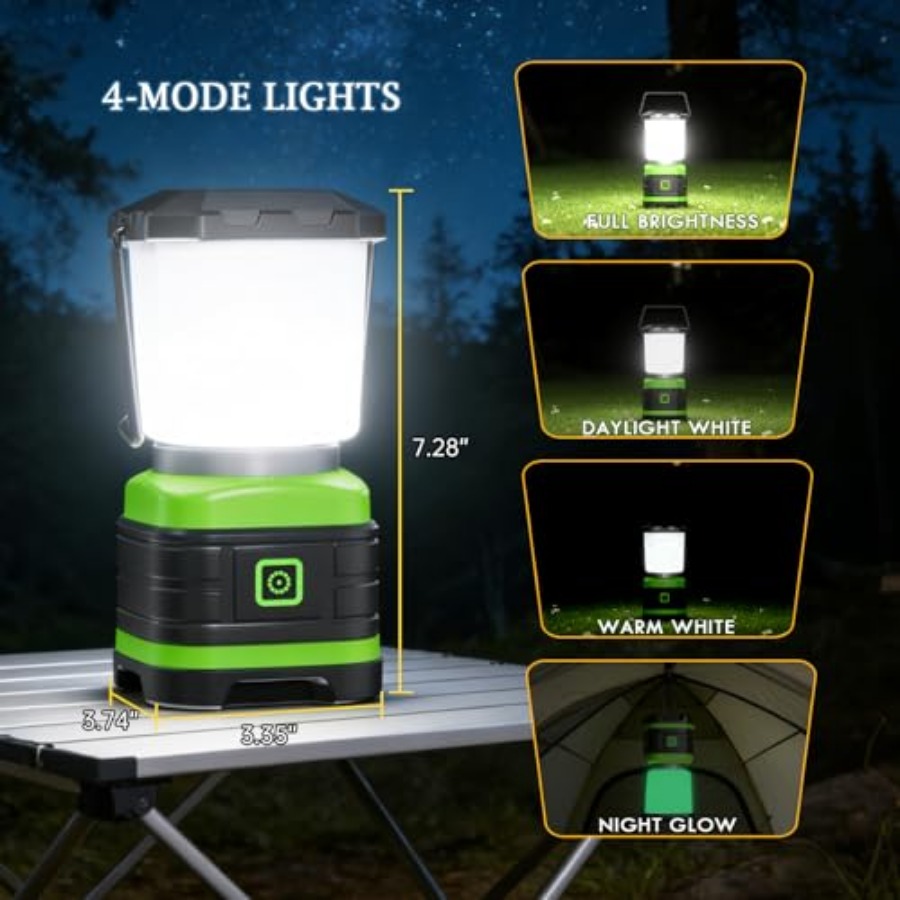 Linterna LED para acampar, luc - Camping Lantern reseña y precio
