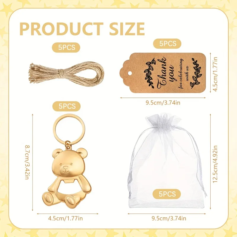 Llavero con abridor de botella - Bear Canister reseña y precio