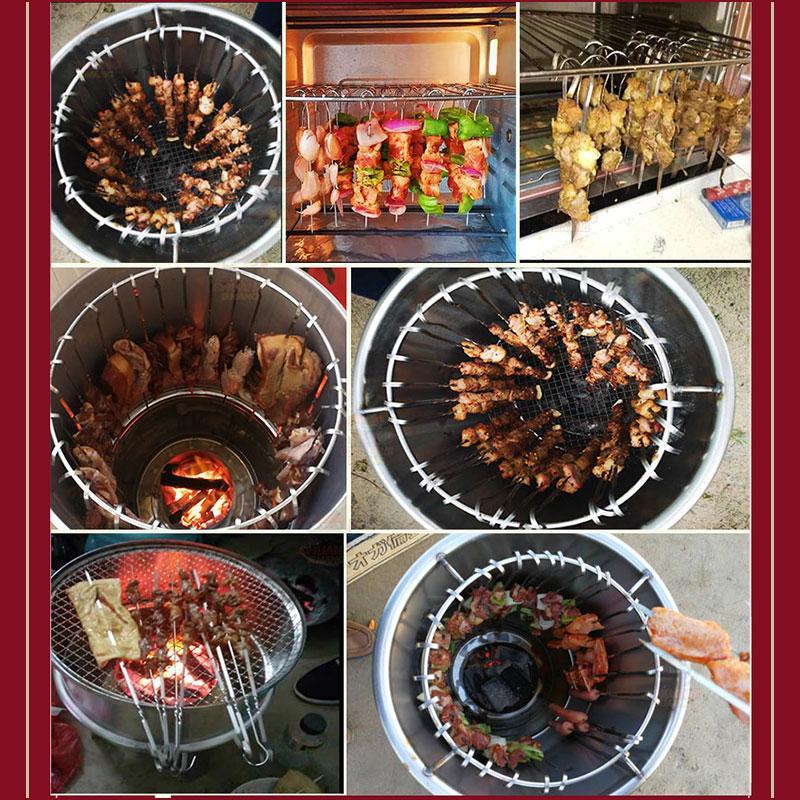 Brochetas para Barbacoa de Ace - Outdoor Camping Utensils reseña y precio