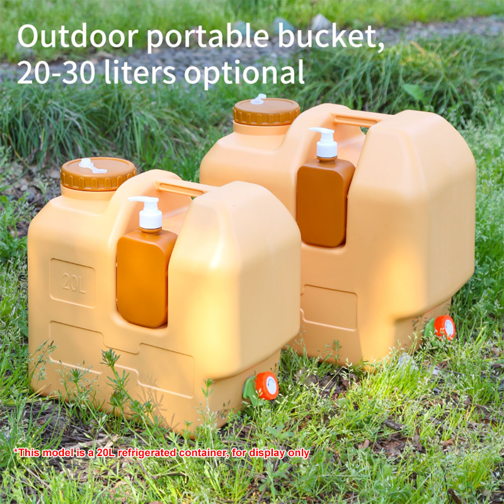Jarra de agua de 30L con grifo - Outdoor Camping Water Jug reseña y precio