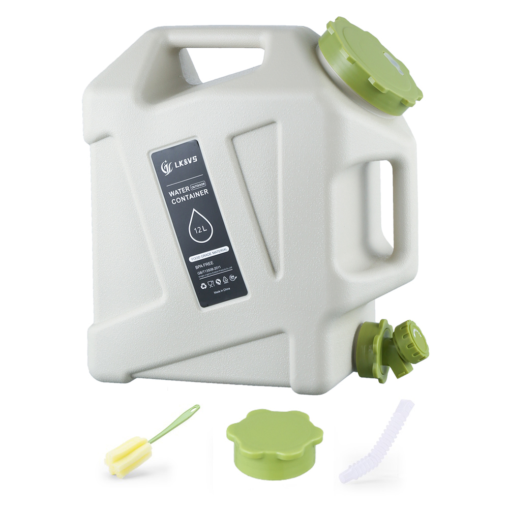 Jarra de agua de 12 litros con - Outdoor Camping Water Jug reseña y precio