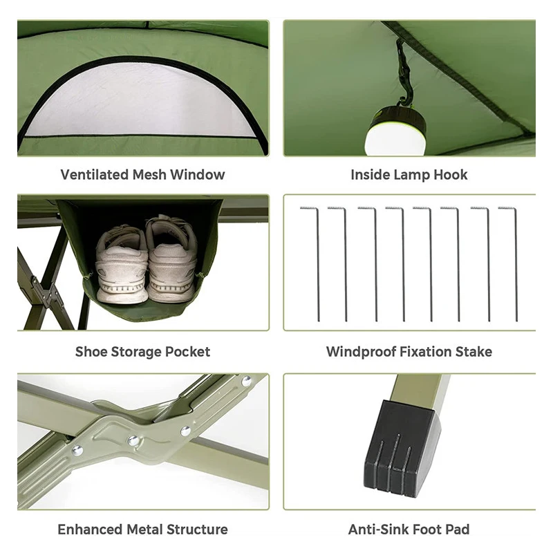 Carpas Impermeables para Exter - Outdoor Camping Beds For Sale reseña y precio