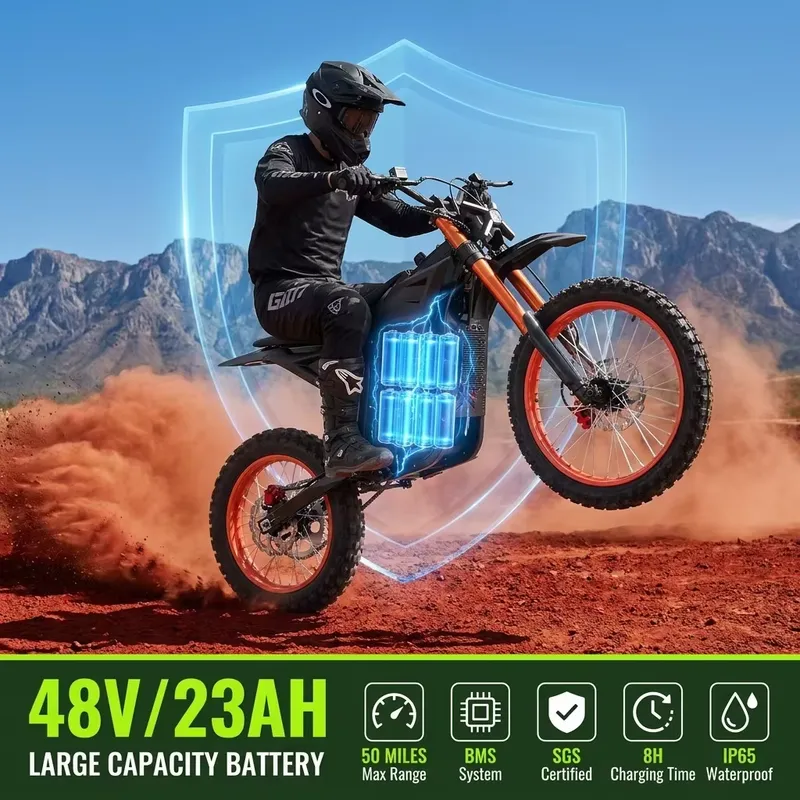 Motocicleta Eléctrica Todoterr - Outdoor Camping Warehouse reseña y precio