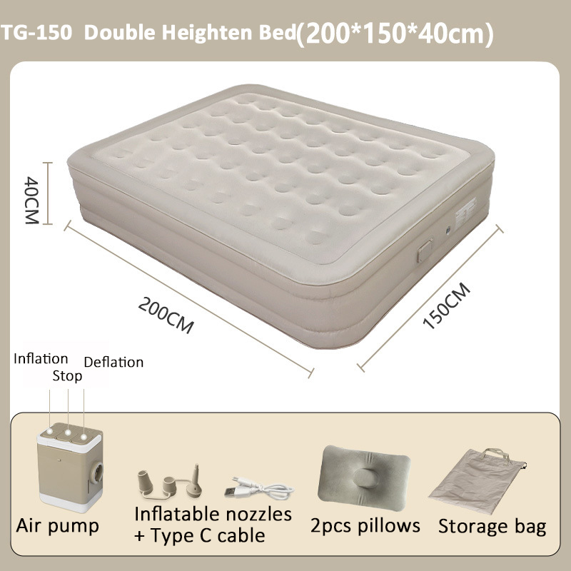 Colchón Inflable de Alta Calid - Outdoor Camping Beds For Sale reseña y precio