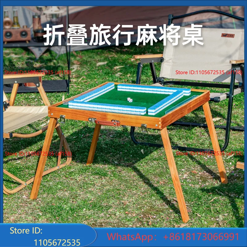 Mesa de mahjong portátil para  - Outdoor Camping Table reseña y precio