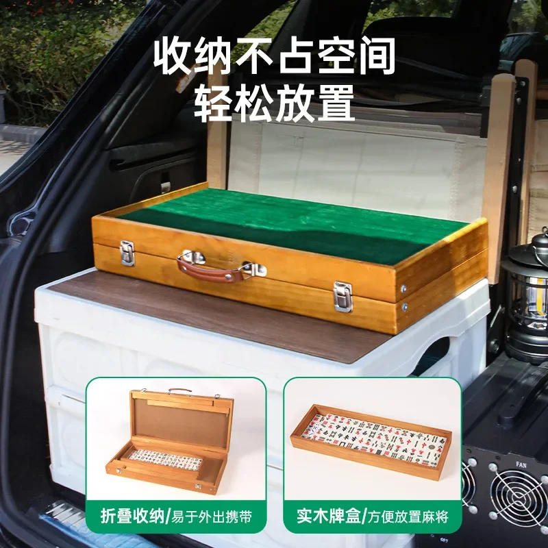 Mesa de mahjong portátil para  - Outdoor Camping Table reseña y precio