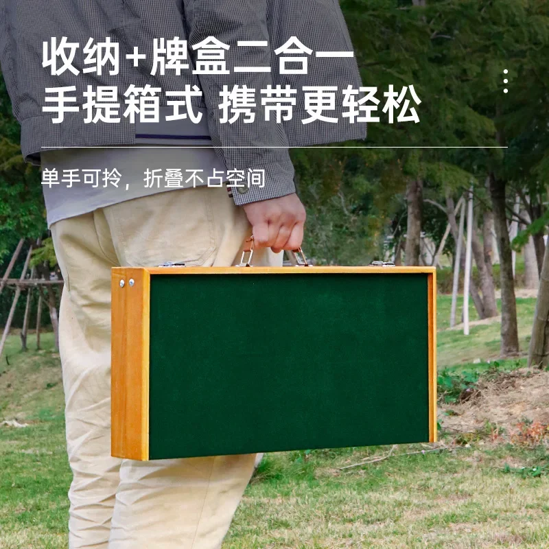 Mesa de mahjong portátil para  - Outdoor Camping Table reseña y precio