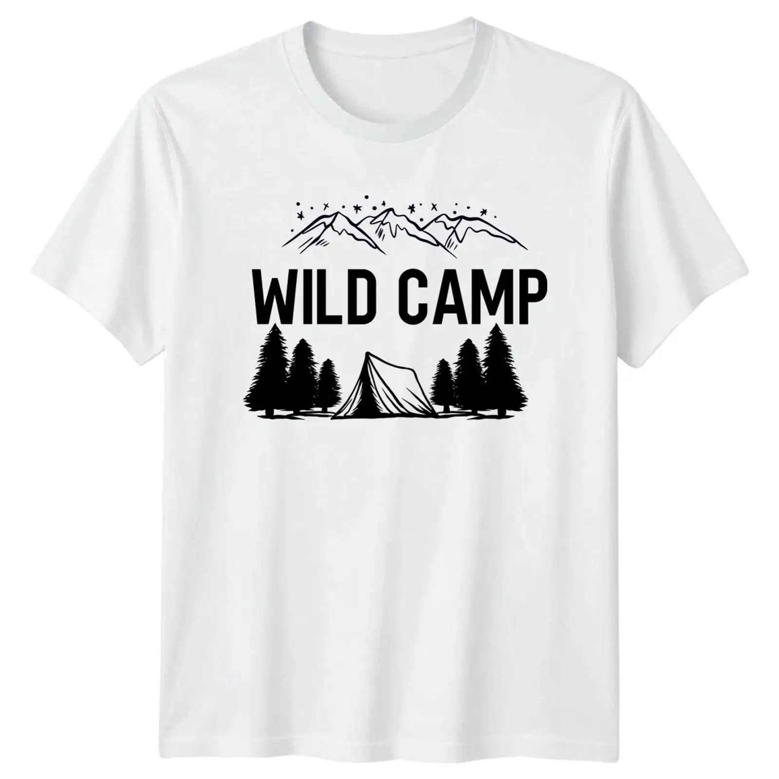 Camiseta Wild Camp para Sender - Outdoor Und Camping reseña y precio
