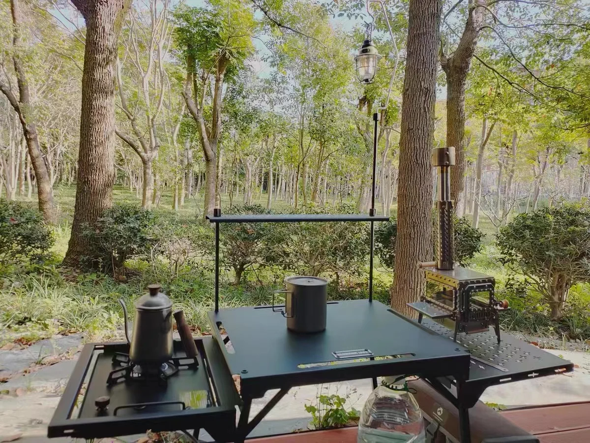 Mesa de Cocina Portátil de Alu - Outdoor Camping Warehouse reseña y precio
