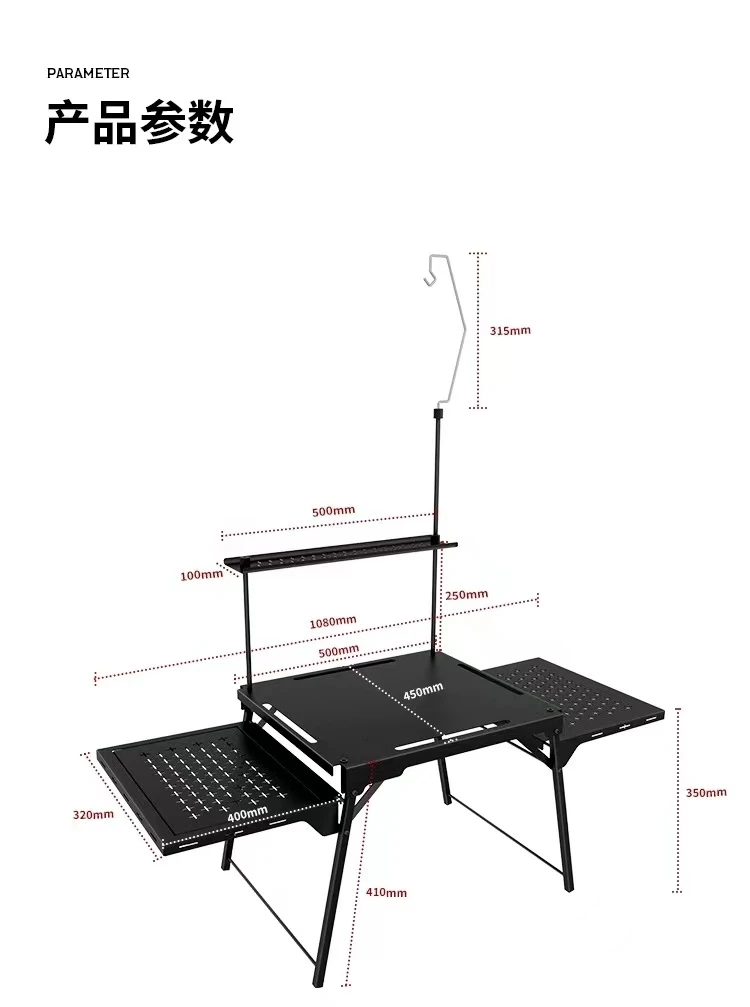 Mesa de Cocina Portátil de Alu - Outdoor Camping Warehouse reseña y precio