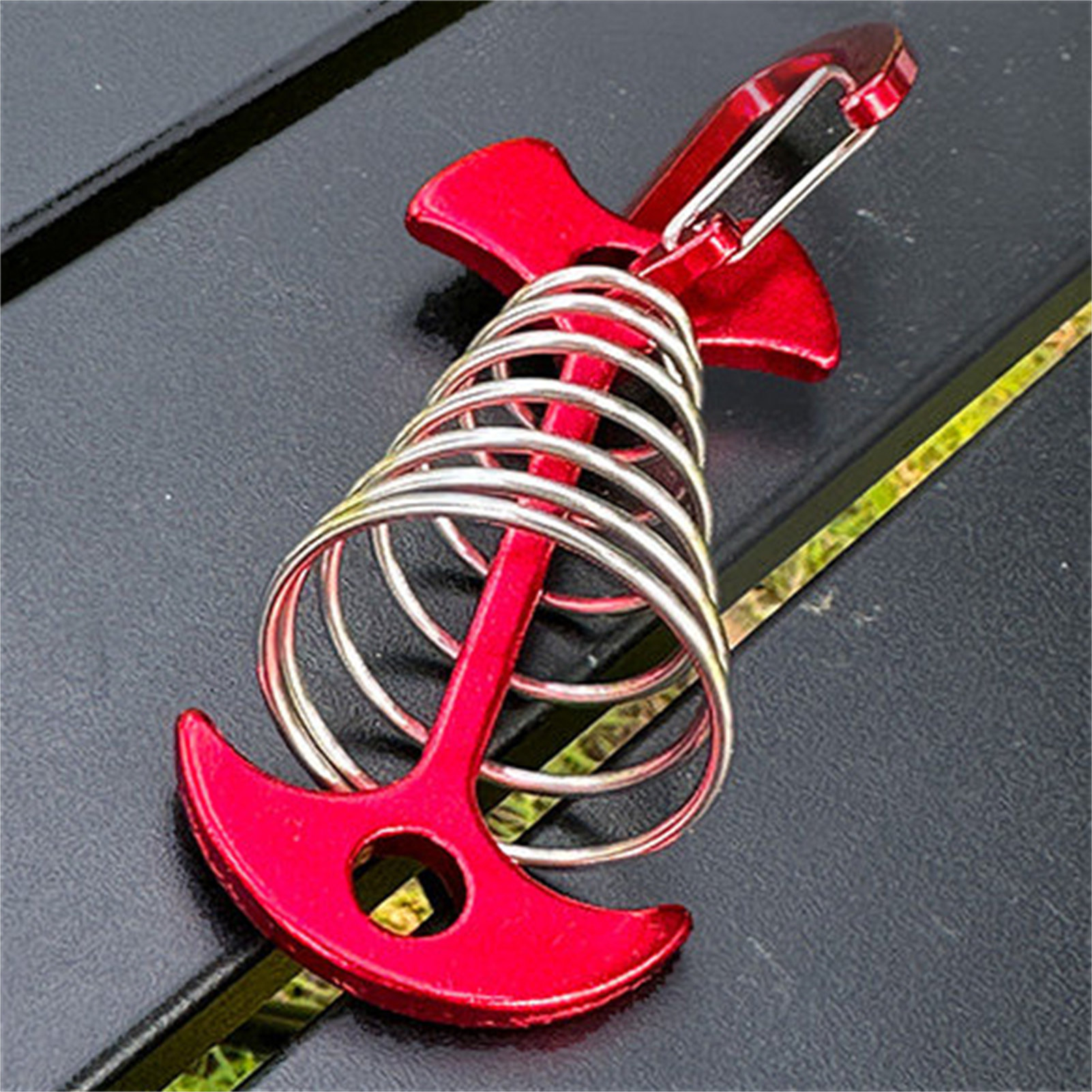 8 piezas de estacas y ganchos  - Outdoor Camping Decke reseña y precio