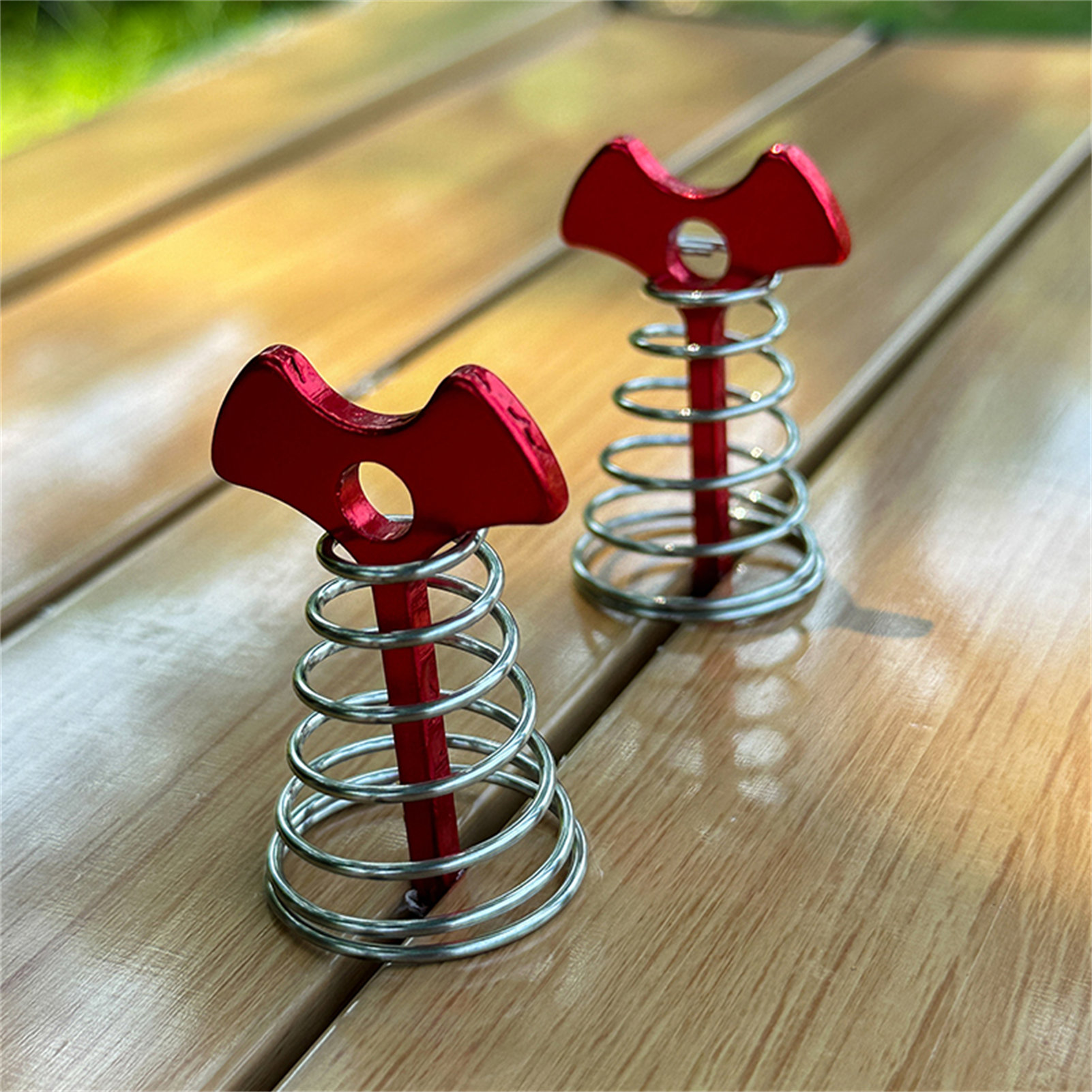8 piezas de estacas y ganchos  - Outdoor Camping Decke reseña y precio